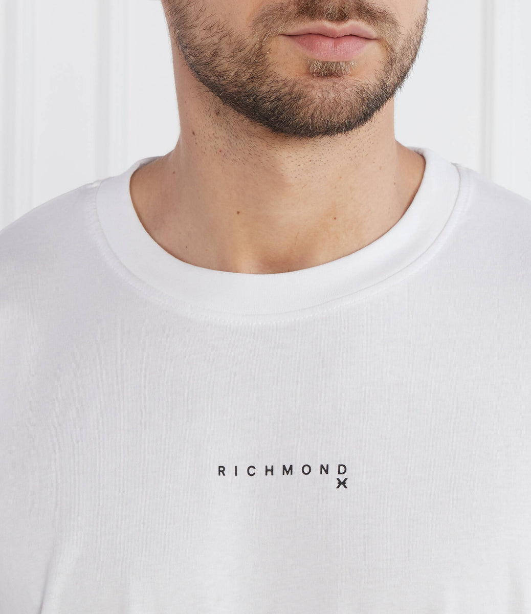 John Richmond T-shirt unisex bambino Zagami con logo bianco main image 1