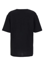 T-shirt VALENTINO stampa Chez valentino nera