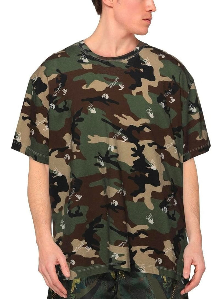 Maglia off white militare on sale