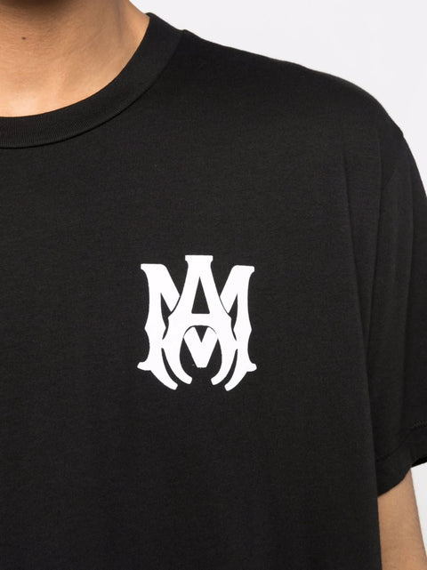 T-shirt AMIRI logo Core nera