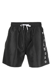 Costume JOHN RICHMOND swimboxer stampa logo laterale nero