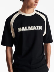 T-shirt unisex BALMAIN retrò nera