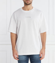 T-shirt RICHMOND X oversize stampa bianco