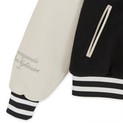 Giacca college PROPAGANDA Nightmare Varsity nero/bianco