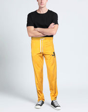 Pantalpne tuta in viscosa JOHN RICHMOND  giallo mineral/bianco