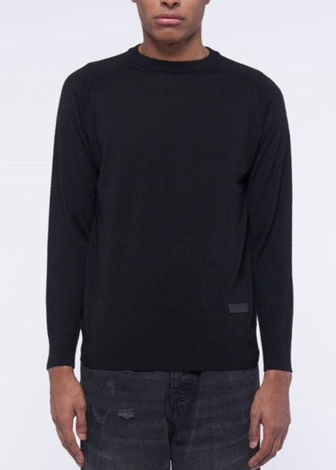 Maglia RICHMOND X sweater nero – MASCARO