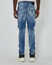 Jeans RICHMOND X regular fit con strappi denim light blue