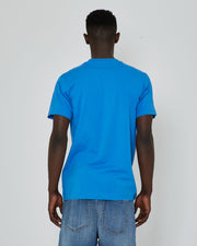 T-shirt RICHMOND X stampa logo spray blue