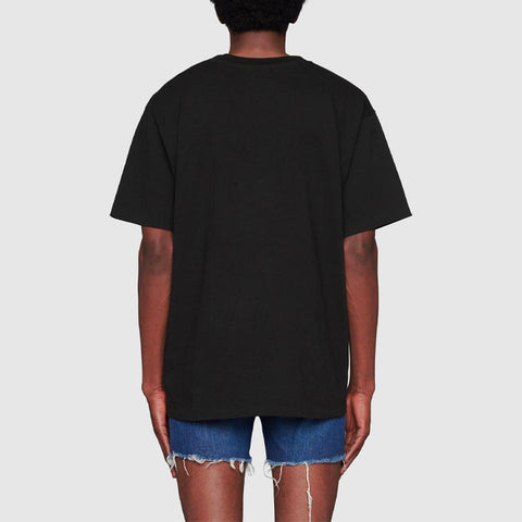 T-shirt GUCCI x THE NORTH FACE oversize nera