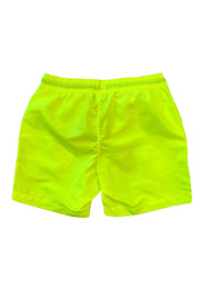 Costume boxer DISCLAIMER medio stampa logo giallo fluo