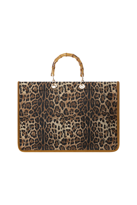 Borsa 4GIVENESS donna big saint tropez wild cat