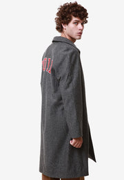 Cappotto ROBE DI KAPPA patch logo grigio