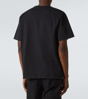 T-shirt GUCCI con logo oversize nera