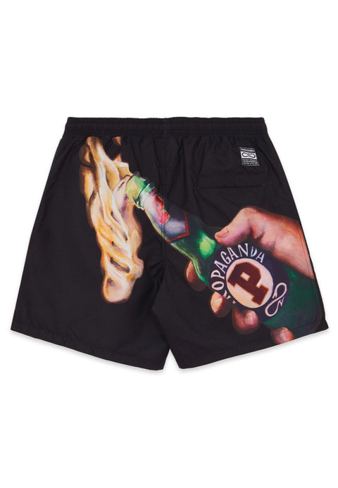 Costume boxer PROPAGANDA swimtrunk Super nero