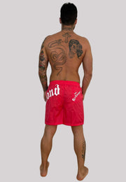 Costume JOHN RICHMOND swimboxer stampa laterale rosso/bianco