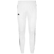 Completo tuta KAPPA 222 Banda giacca + pantalone bianco/nero