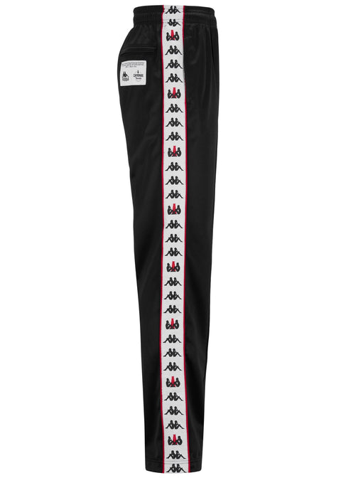 Pantalone KAPPA 222 Banda Campari Soda nero