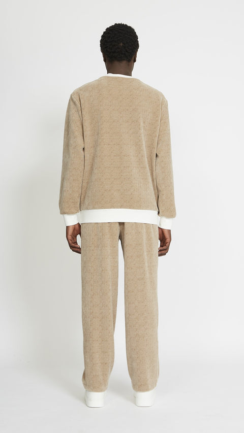 Completo tuta JOHN RICHMOND X felpa + pantalone humus