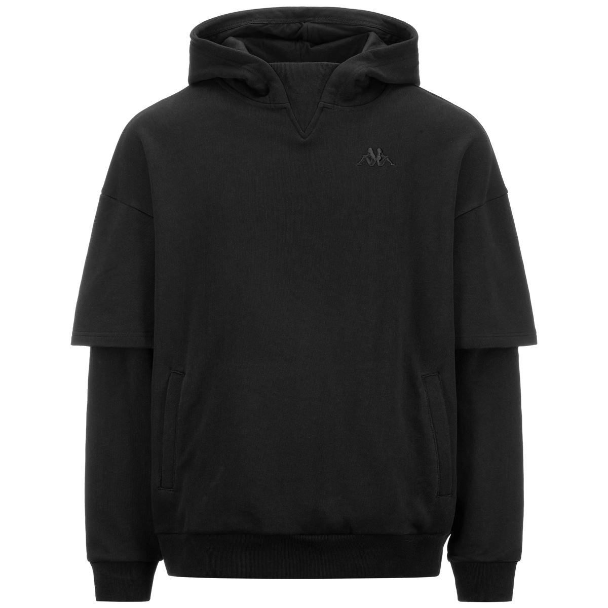 Bluza KAPPA Authentic z kapturem pizor czarna