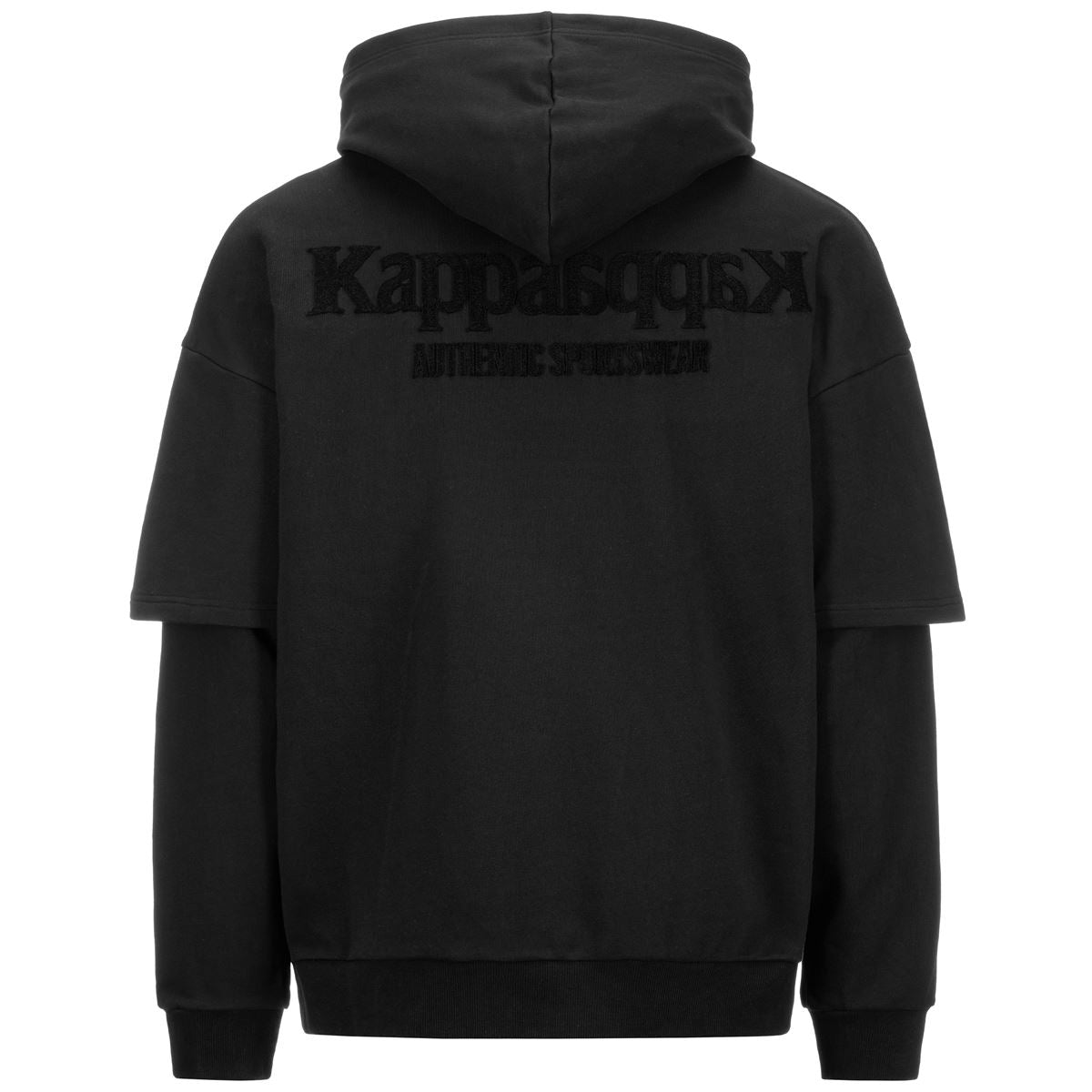 Bluza KAPPA Authentic z kapturem pizor czarna