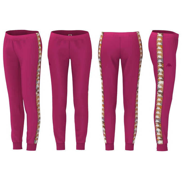 Pantaloni kappa fucsia best sale