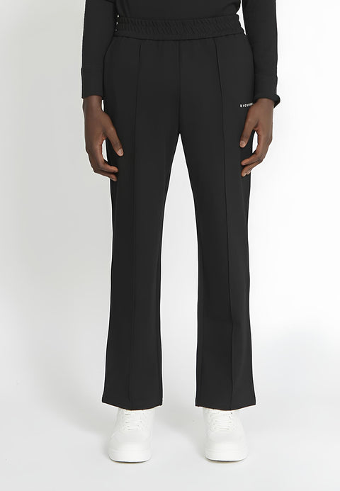 Completo tuta in viscosa JOHN RICHMOND X felpa zip + pantalone nero