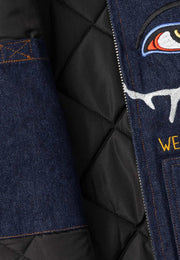 Giacca jeans PROPAGANDA peak active in raw denim