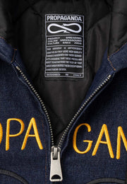 Giacca jeans PROPAGANDA peak active in raw denim
