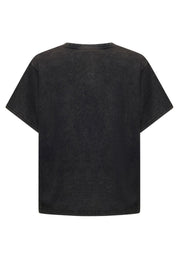 T-shirt RICHMOND X stampa grigio slatato vintage