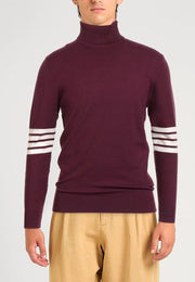 Maglione RICHMOND X dolcevita sweater collo alto  wine