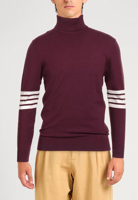 Maglione RICHMOND X dolcevita sweater collo alto  wine