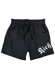 Costume JOHN RICHMOND swimboxer stampa logo gothic nero