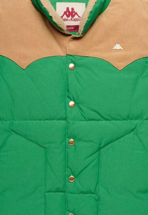 Gilet ROBE DI KAPPA smanicato aliso  verde