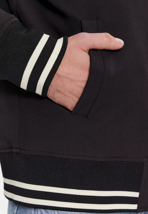 Giacca imbottita KAPPA authentic logo nero