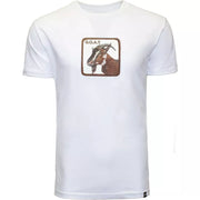 T-shirt GOORIN BROS Goat G.O.A.T. Flat Hand The Farm bianco