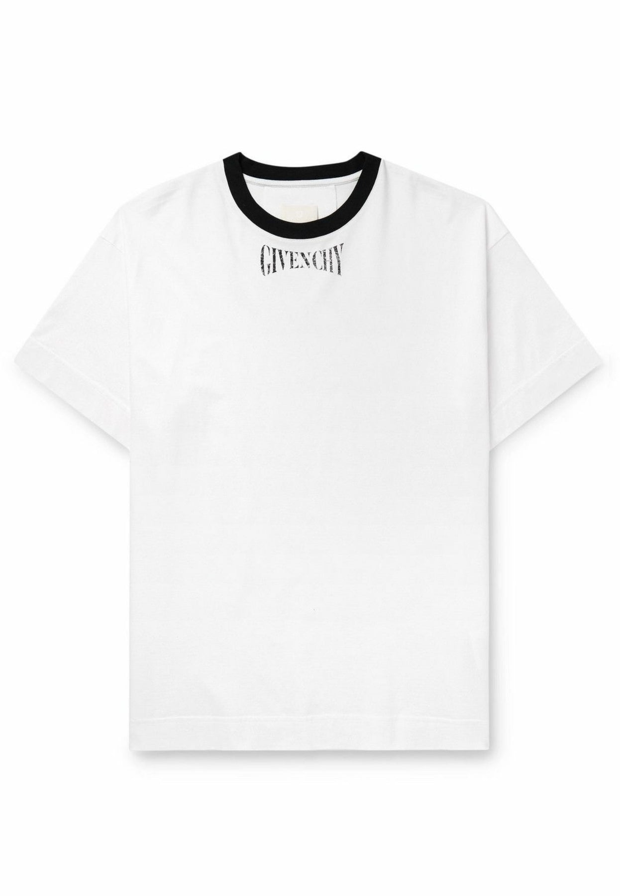 Koszulka GIVENCHY z nadrukiem logo biała