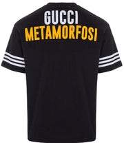 T-shirt GUCCI x ADIDAS print Metamorfosi nera
