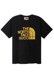 T-shirt GUCCI x THE NORTH FACE oversize nera