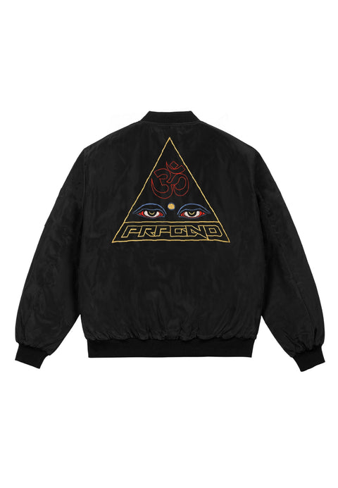 Giacca PROPAGANDA bomber pyramid nero