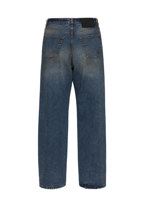 Jeans RICHMOND X baggy con rotture destroy blue scuro