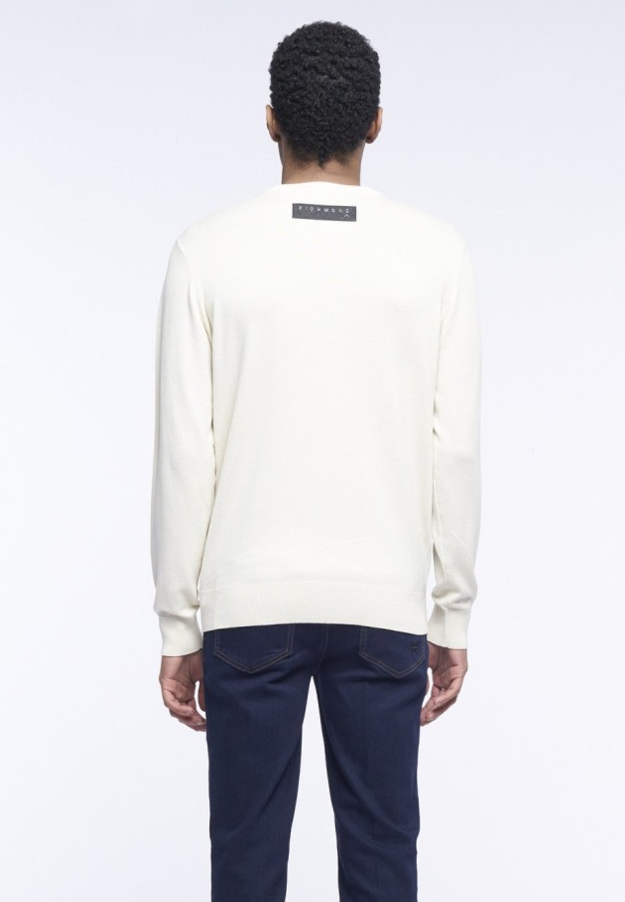 Sweter RICHMOND X biały sweter