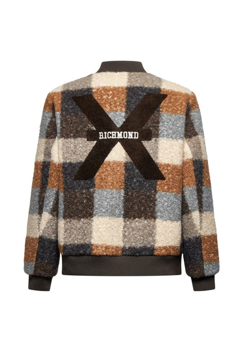 Giacca RICHMOND X fantasia logo sul retro