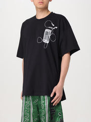 T-shirt OFF-WHITE con stampa Scan Arrow Skate nera