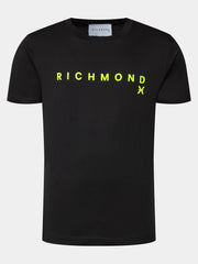 Completino estivo RICHMOND X t-shirt + bermuda stampa logo nero