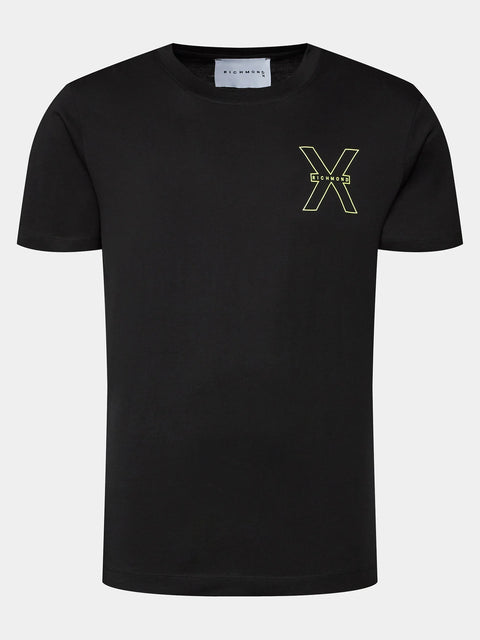 T-shirt RICHMOND X stampa logo nera