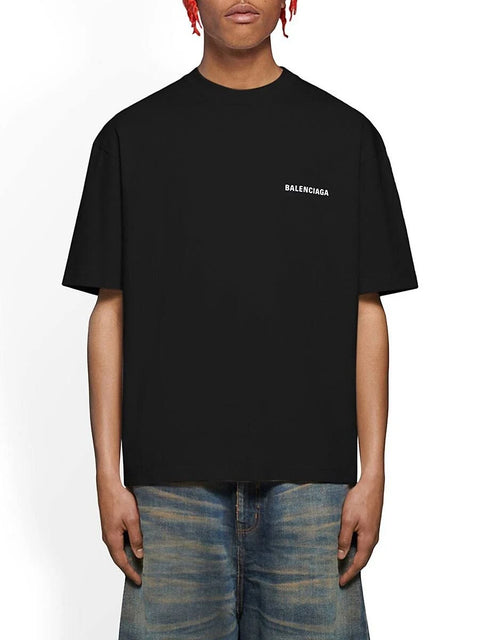Maglietta 2025 balenciaga nera