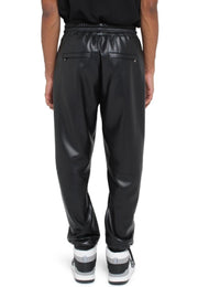 Pantalone RICHMOND X ecopelle nero