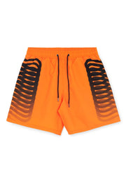 Costume boxer PROPAGANDA swimtrunk Ribs arancione