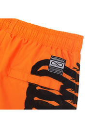 Costume boxer PROPAGANDA swimtrunk Ribs arancione
