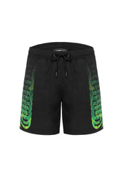 Costume boxer PROPAGANDA swimtrunk flames nero